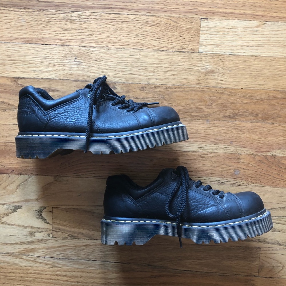 Vintage Black Dr. Marten Shoes Size 8
